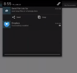 send any file type using WhatsApp