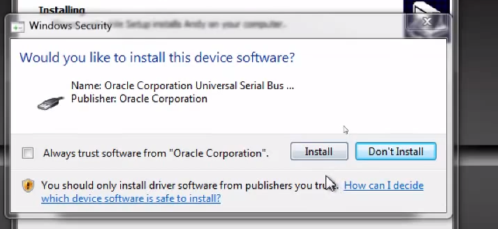 Andy Emulator Offline installer