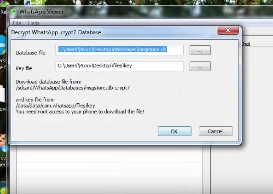 Read Android WhatsApp Database without root