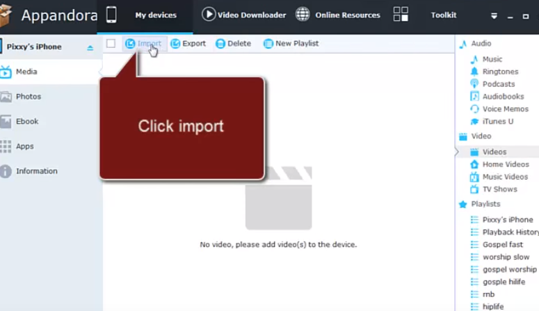Transfer Files From PC Windows to iPhone