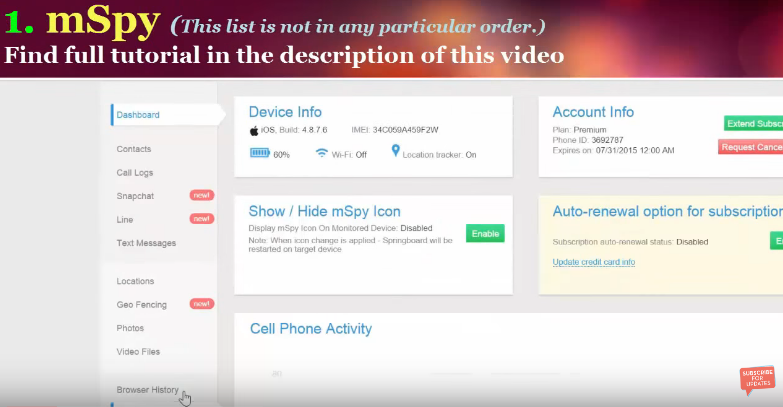 Spy-Tracking Apps for Android/iOS